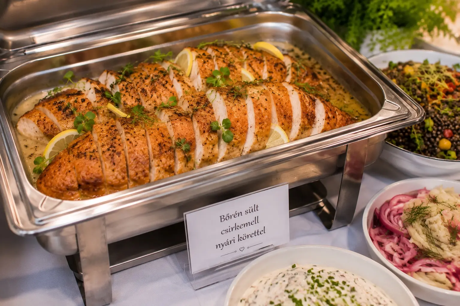 Közgyűlés catering Tálfutár