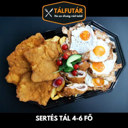 Sertés  tál 4-6 fő részére